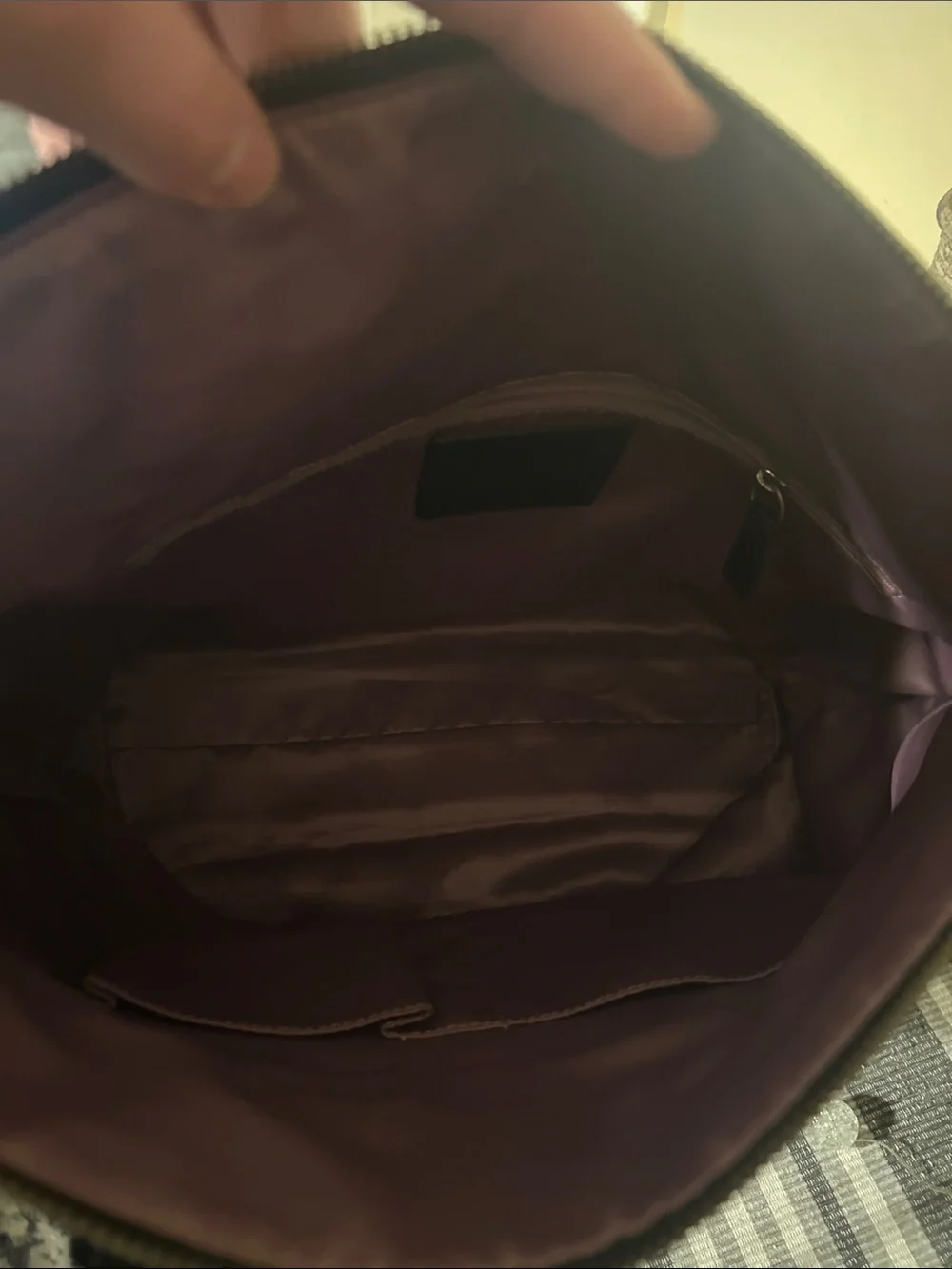 Coach Laura Black Leather Tote